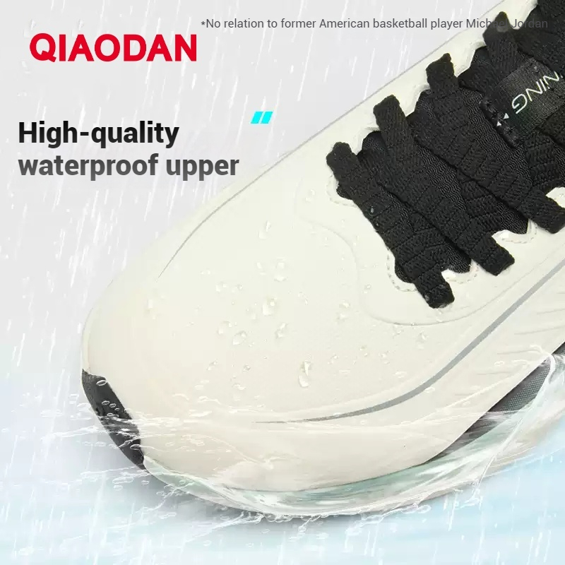 Qiaodan Rain Wing 4 Man รองเท้าวิ่งกันน้ํา Absorption กันลื่นทนต่อการสึกหรอ QXB023244007จีจี — รองเท้ากีฬา แบรนด์ Qiaodan ของแท้ 100% เช็คราคาจาก Shopee Lazada thumbnail 5
