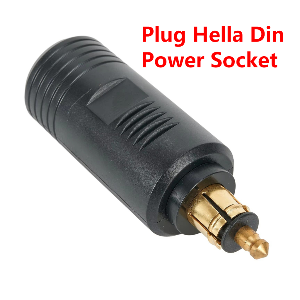 12v 24V ปลั๊กยุโรป Hella Din ปลั๊กไฟรถจักรยานยนต์ไฟแช็กซ็อกเก็ตเครื่อง ...