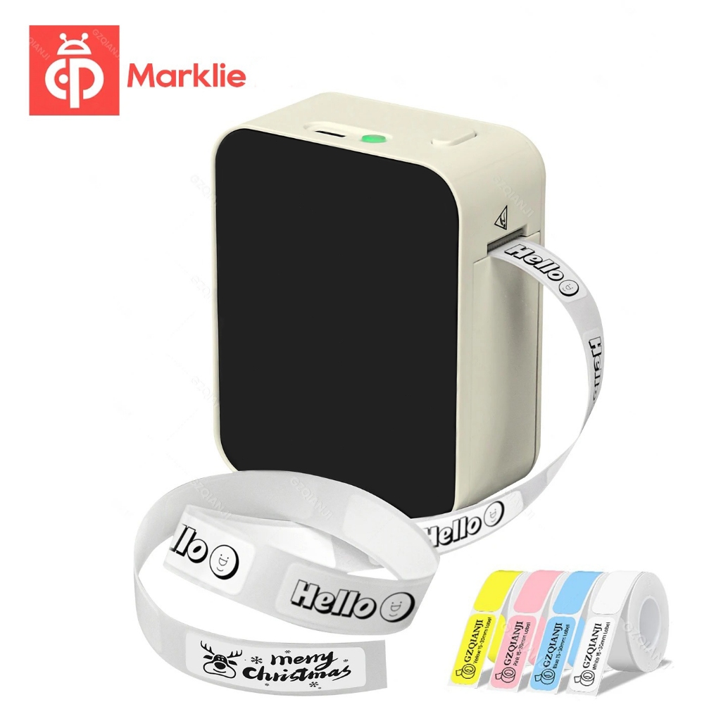 Marklife Thermal Label Printer P15 Bluetooth Label Sticker Printer ...