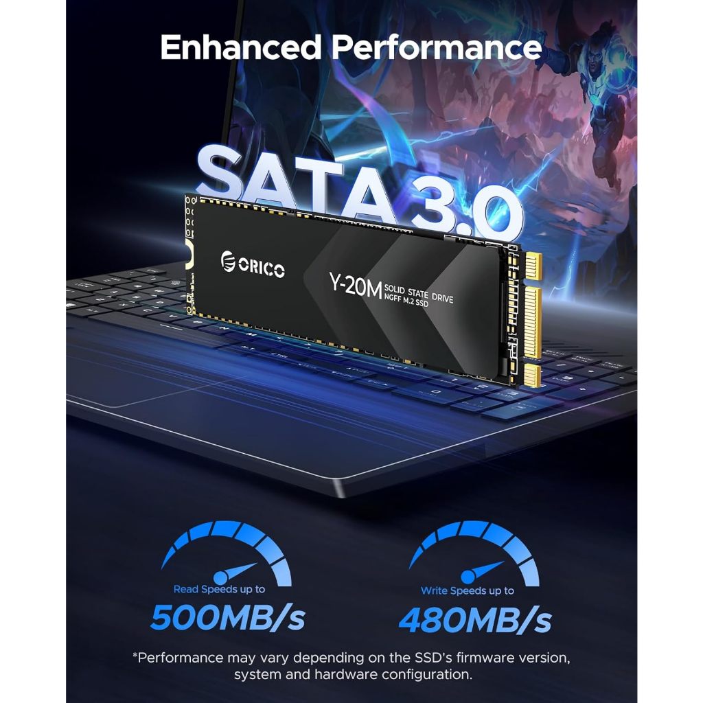 ORICO M.2 SATA SSD 128GB 256GB 512GB M.2 2280 SATA III 6Gbps SSD