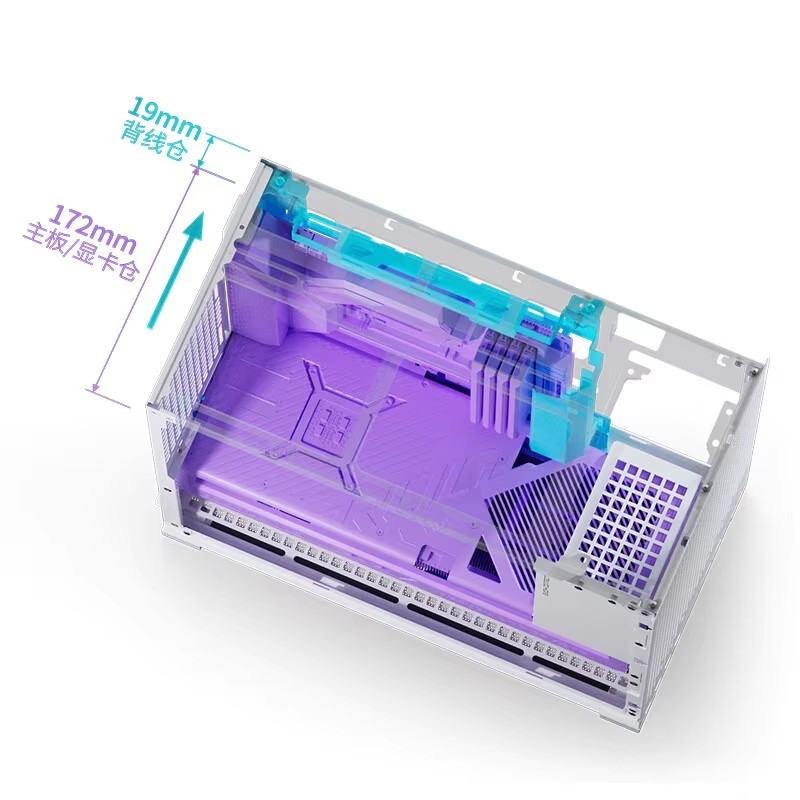 Jonsbo D32 STD/PRO MINI-ITX MATX PC Case Support ATX/SFX Power Supply ...
