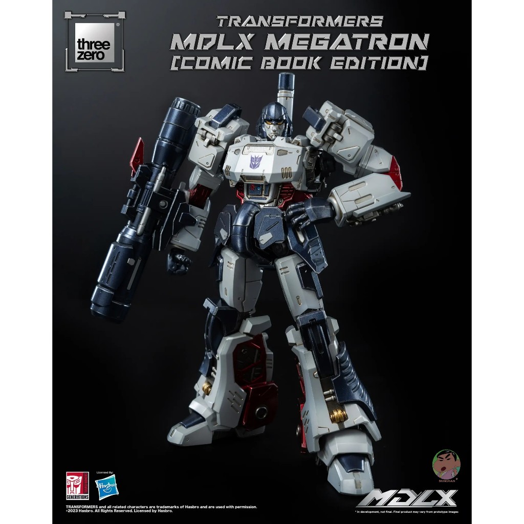 Threezero Transformers MDLX Megatron (ฉบับหนังสือการ์ตูน) แอ็คชั่นฟิกเก ...
