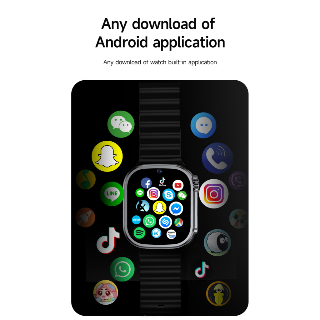 【Fast Delivery】Super Smartwatch ผู้ชาย Smartwatch มือถือ Full Netcom ...