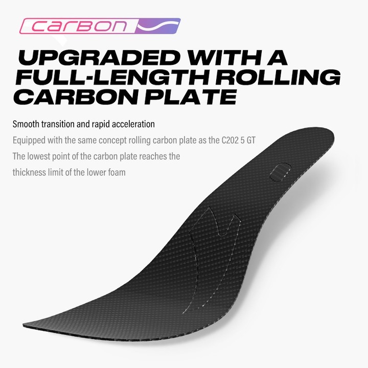 ANTA C202 6 รองเท้าวิ่งผู้ชายระดับมืออาชีพสำหรับมาราธอน พร้อมแผ่นคาร์บอนสำหรับการฝึกซ้อม 1124D5570 — รองเท้ากีฬา แบรนด์ Anta ของแท้ 100% เช็คราคาจาก Shopee Lazada thumbnail 7