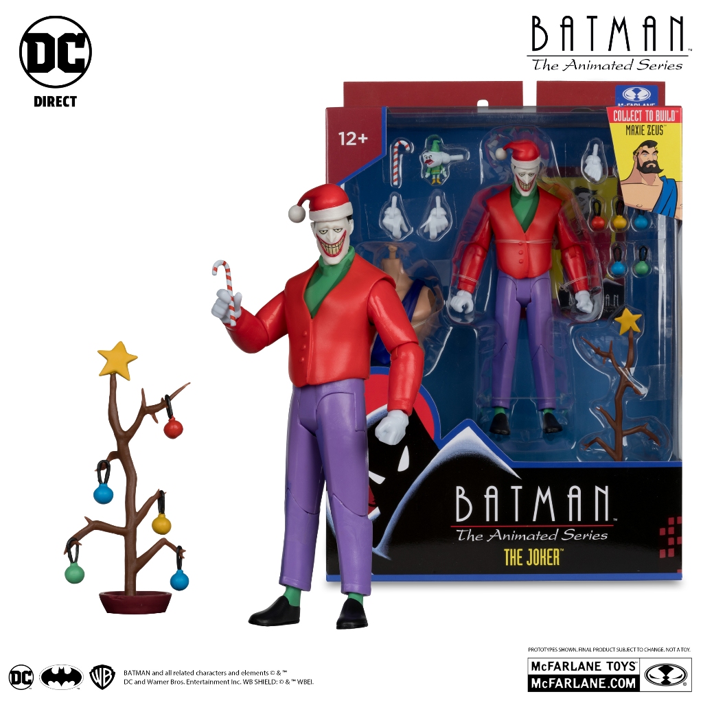 Mcfarlane Toys DC Direct JOKER (CHRISTMAS WITH THE JOKER) (BATMAN: THE ...