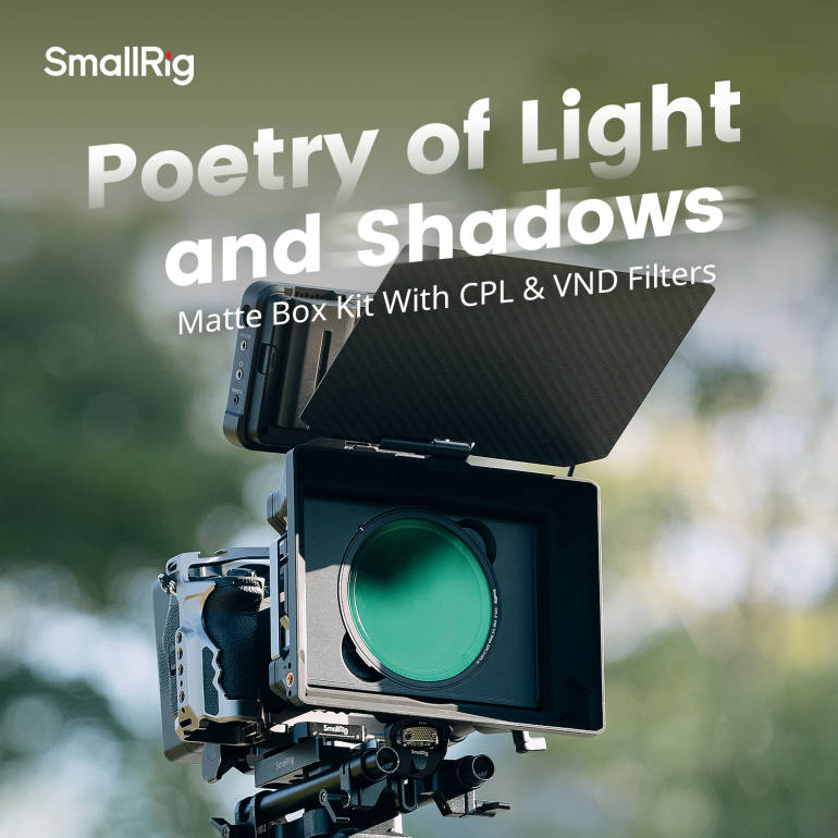 Smallrig Matte Box Kit พร้อมแผ่นกรอง CPL&VND 5011 | Shopee Thailand
