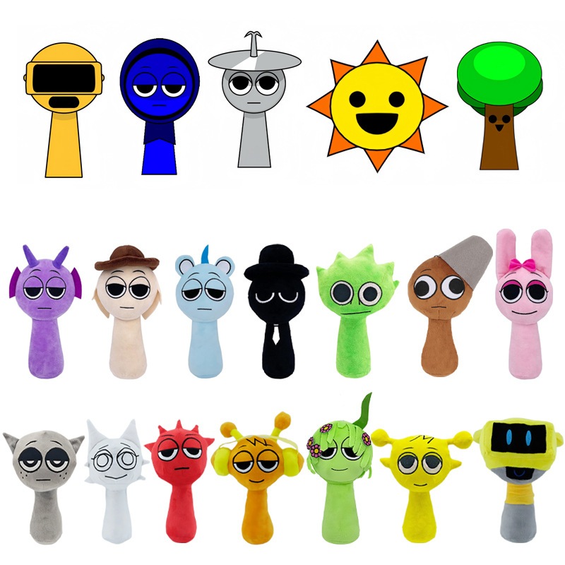Sprunki Incredibox Sprunki ของเล่นตุ๊กตา Sprunki ของขวัญสําหรับเด็ก ...