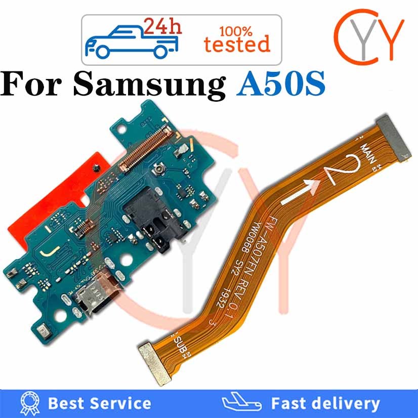 สําหรับ Samsung Galaxy A50S A507 A507F USB ชาร์จพอร์ต Dock Board ...