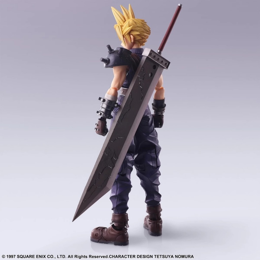 (ไม่มีกล่อง) SQUARE ENIX SE BRING ARTS Final Fantasy VII Claude Figure ...