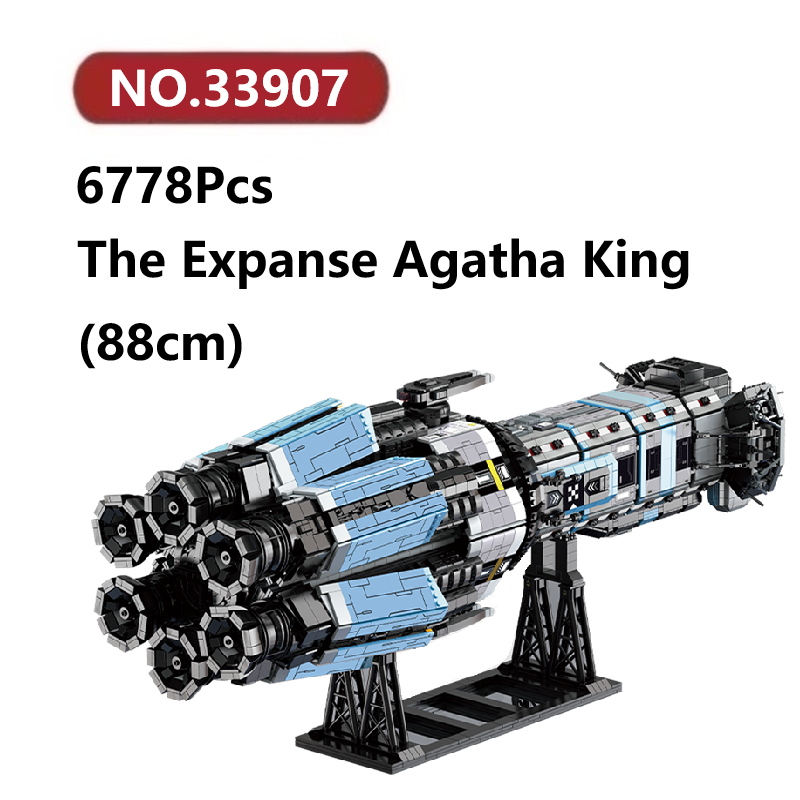 Expanse Agatha King ยานอวกาศ เข้ากันได้ตัวต่อเลโก้ 6778ชิ้น BAKA Space ...