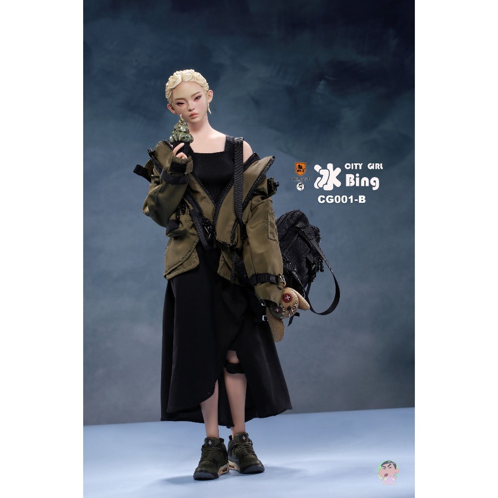 1/6 CITY GIRL Bing 氷 ドール フィギュア Mr.Z Model Studio 1/6 CG001-A