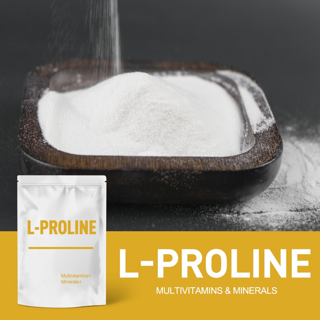 ขายส่ง Bulk L-Proline 99% Food Grade Amino Acid Raw Material ...