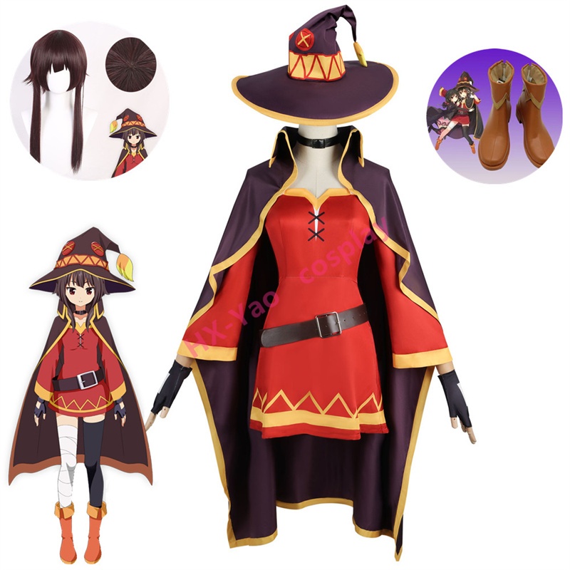 Magician Megumin cos God's Blessing On This Wonderful World cosplay ชุด ...