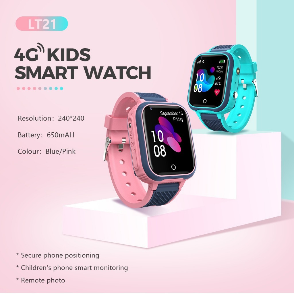 Lt21 4G Smart Kids GPS WiFi Video Call Phone Watch setracker2 | Shopee ...