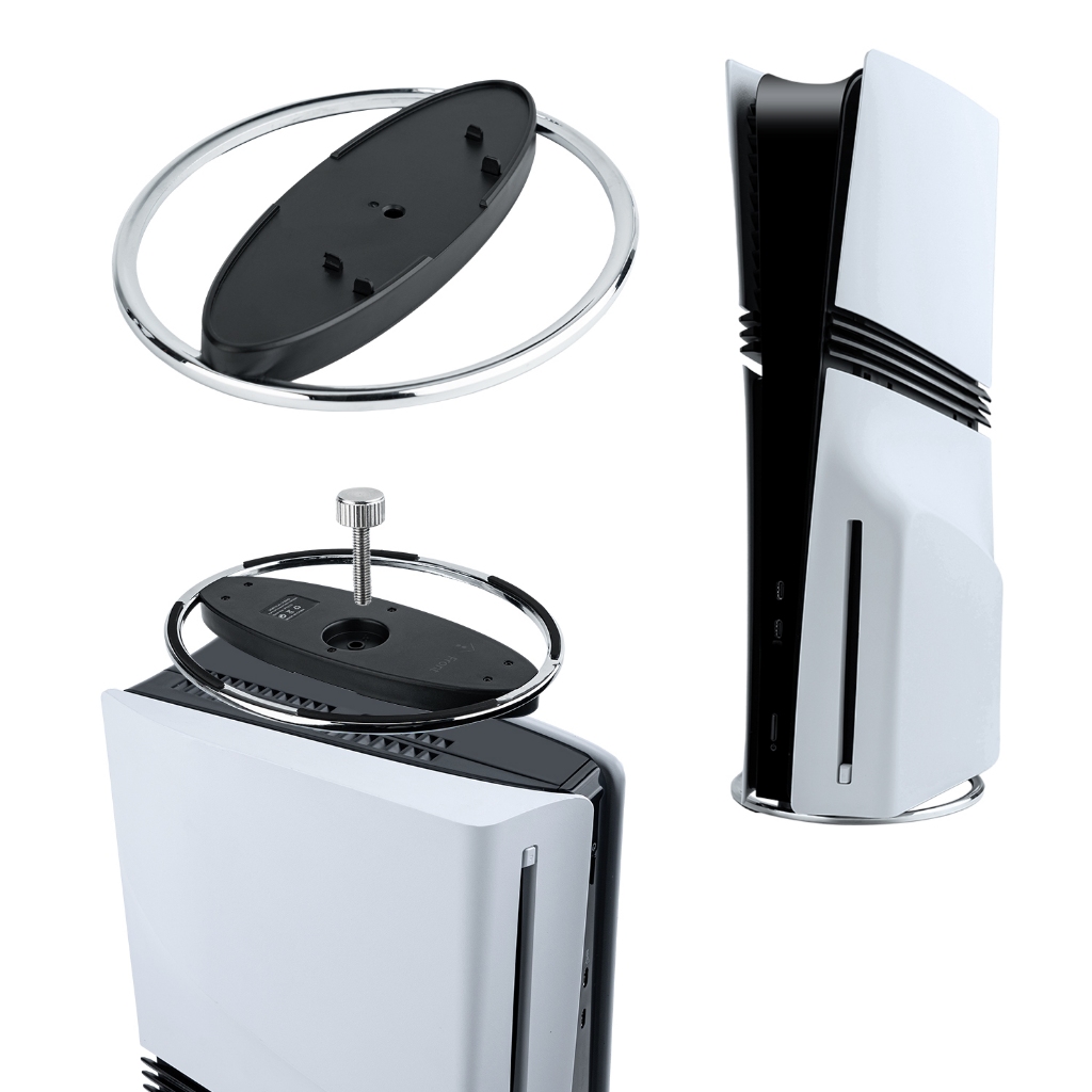 Mcbazel Universal Upright Circular Base Stand สําหรับคอนโซล PS5 Pro/PS5 ...