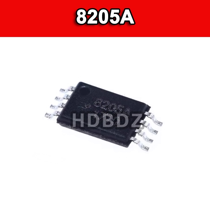 10~50pcs 8205A TSSOP8 แบตเตอรี่ลิเธียมชิปป้องกัน IC SMD | Shopee Thailand