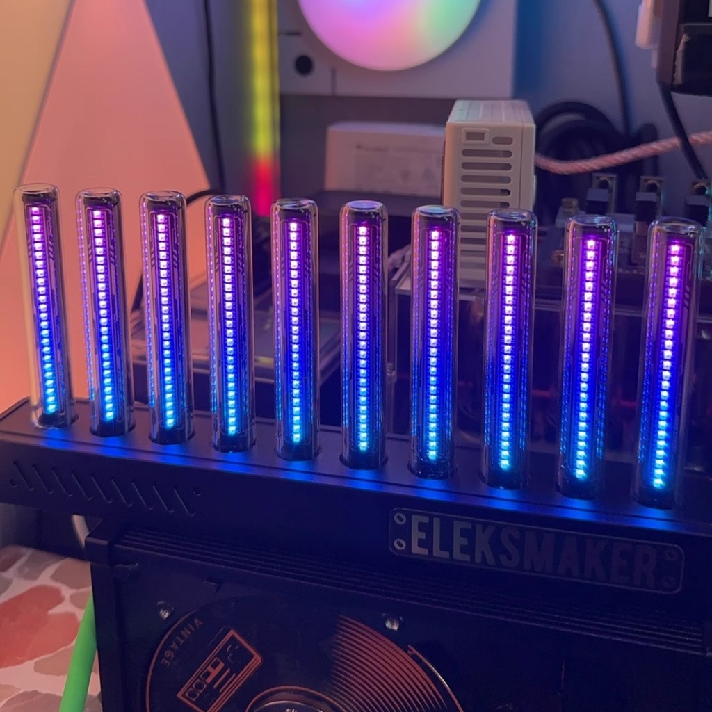 EleksMaker 10 หลอด Retro ตุ๊กตาหลอดรถกระบะแสงบรรยากาศ Rhythm Light ...
