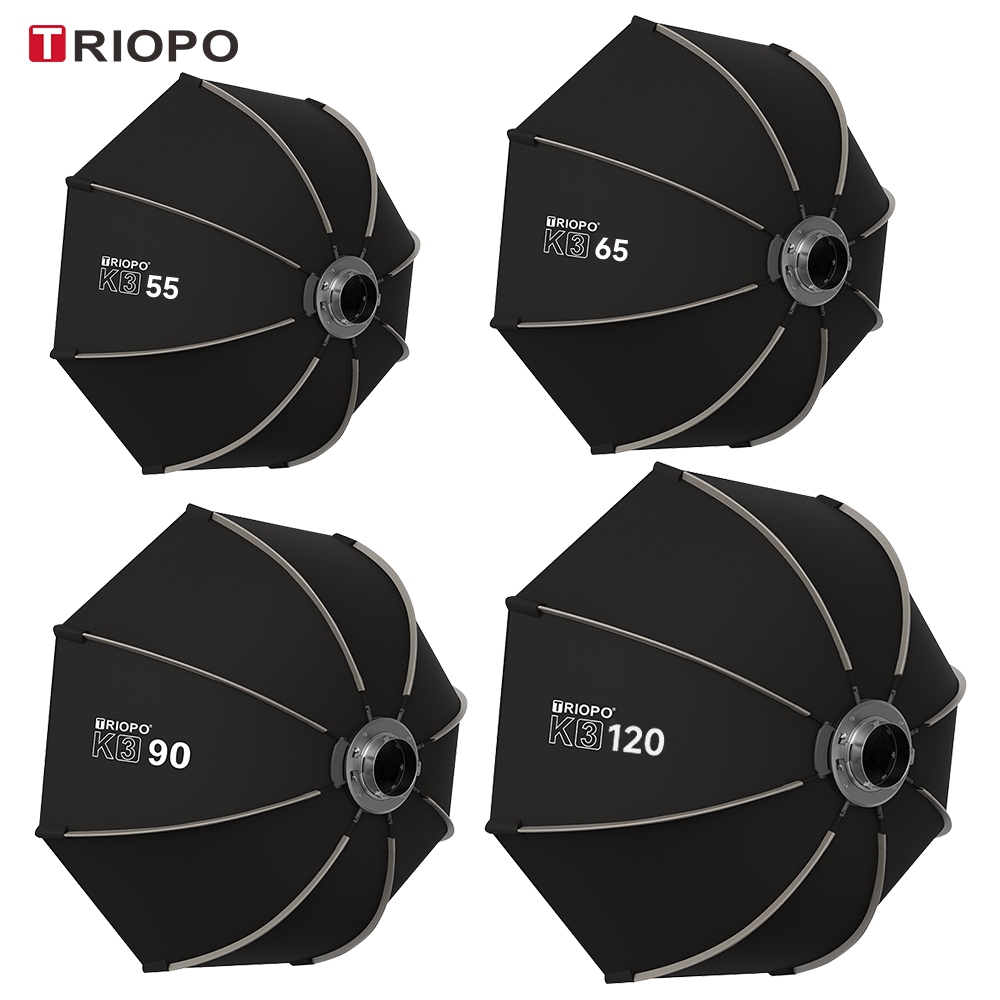 Triopo-k3 Series ซอฟท์บ็อกซ์แปดเหลี่ยมพร้อมการกําหนดค่าอย่างรวดเร็ว ...