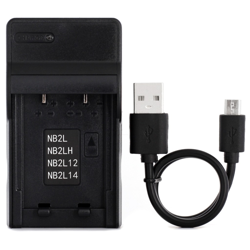DSTE Li-ion Batterie 2-Pack Et Chargeur USB Costume Pour Canon NB-2L NB