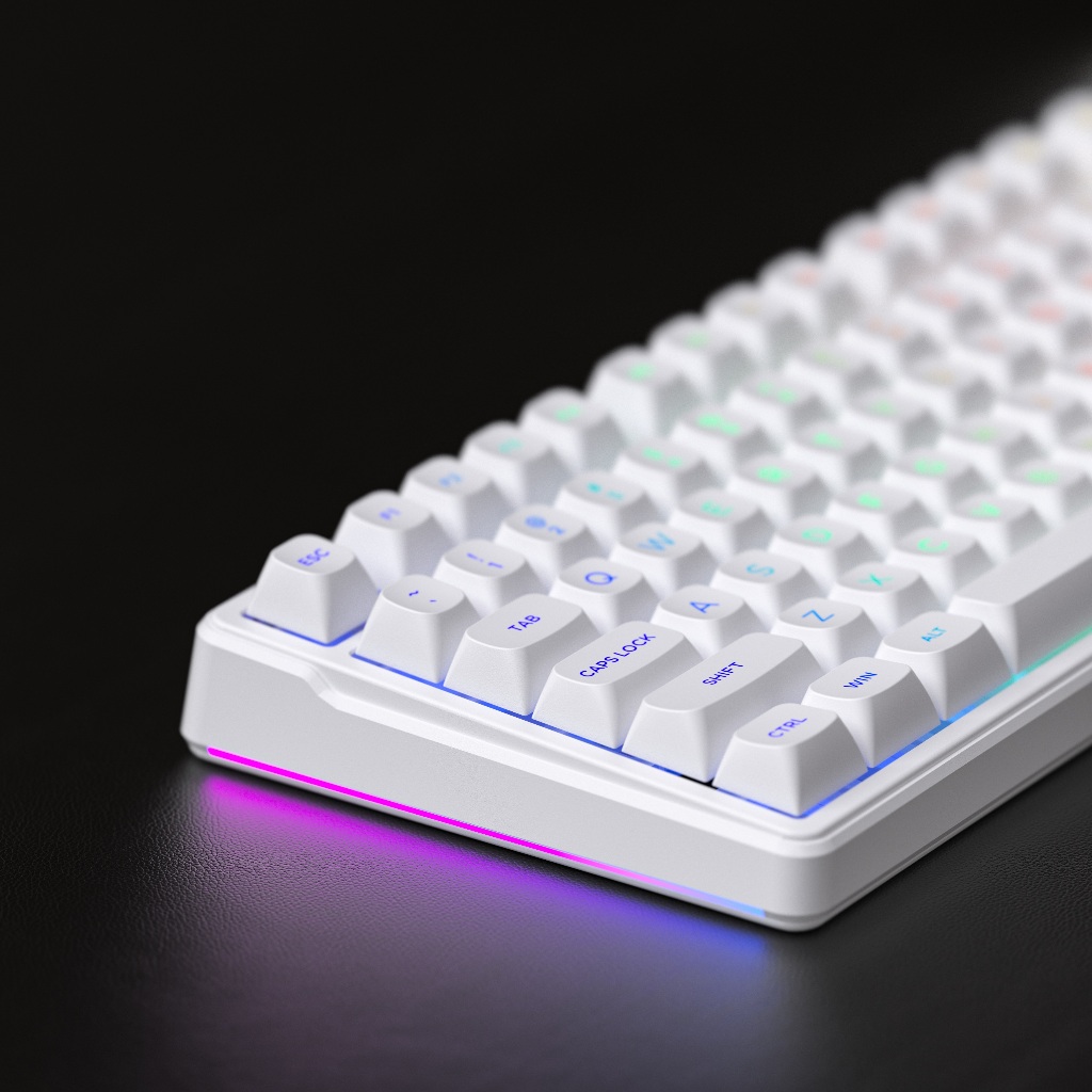 ZIFRIEND ZT99 คีย์บอร์ดเชิงกล RGB Hotswap คีย์บอร์ดเกมมิ่งแบบมีสาย ...