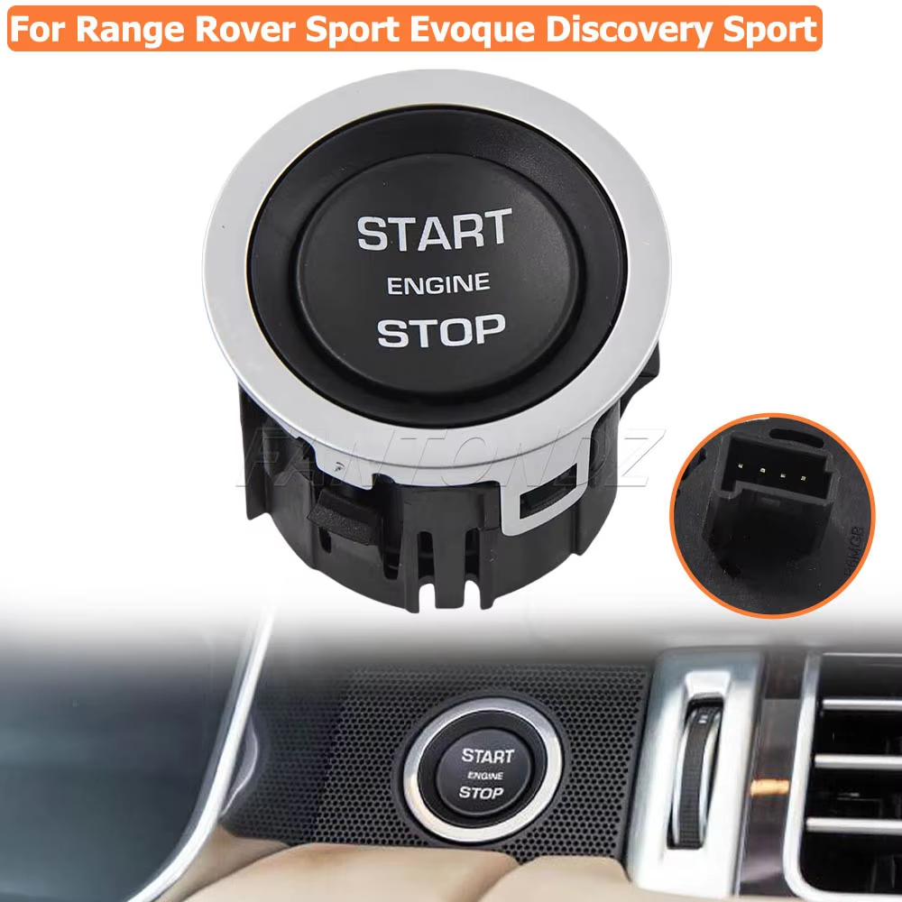ล094038 สวิตช์ปุ่มสตาร์ทหยุดจุดระเบิดสําหรับ Land Rover Range Rover ...