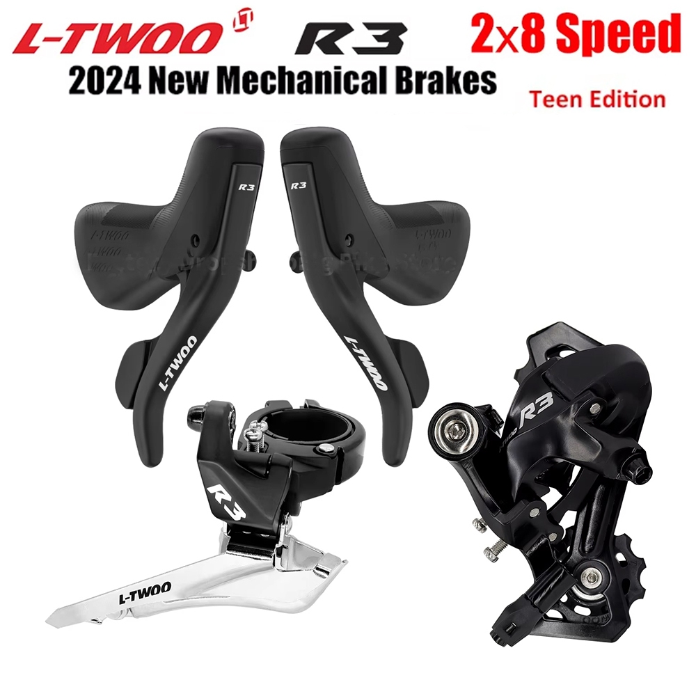 Ltwoo R3 แผนที่จักรยาน 8S Group 2x8 ความเร็ว 16S ST Shift Lever ขวาซ้าย ...