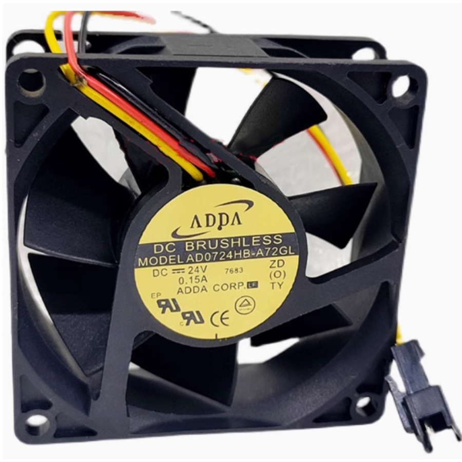 AD1224UB-A71GL Ventola da 12 cm 120 mm12025 120x120x25 mm 24 V 0,25 A Ventola di raffreddamento for server IPC inverter con doppio cuscinetto a sfere