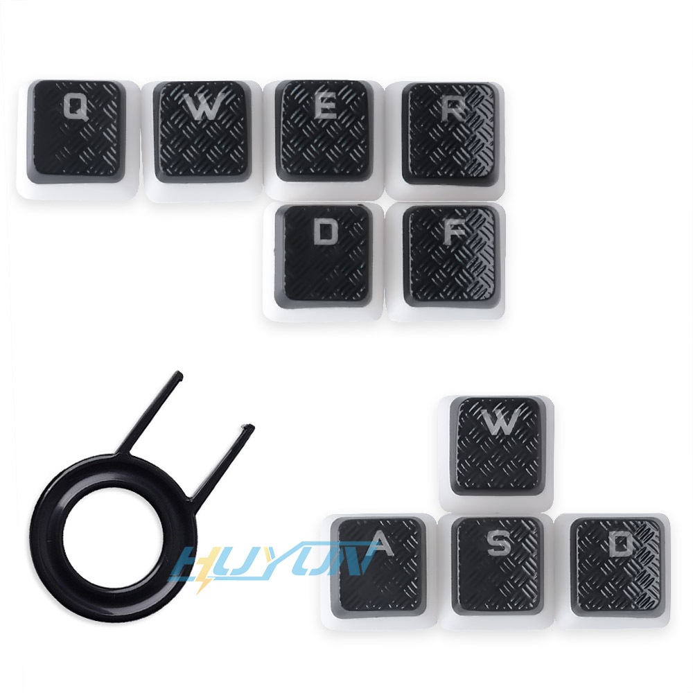 10 ชิ้น Cherry Mx Texture Pudding Keycaps สําหรับ Corsair/logitech ...