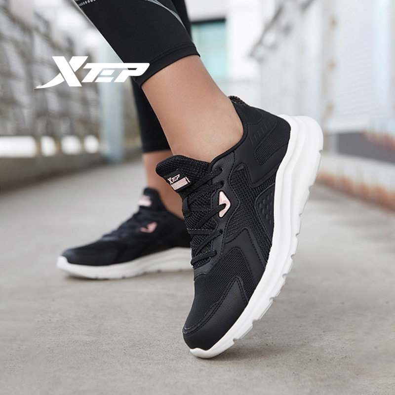 Xtep รองเท้าวิ่งแฟชั่น ระบายอากาศ Shoesน้ําหนักเบา Runing Shoesใส่สบาย Sport shoesสําหรับผู้หญิง