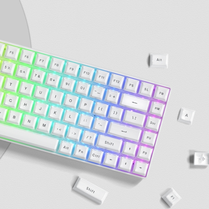113 คีย์ Jello Ice Crystal Translucent OEM Profile Keycaps Set | Shopee ...