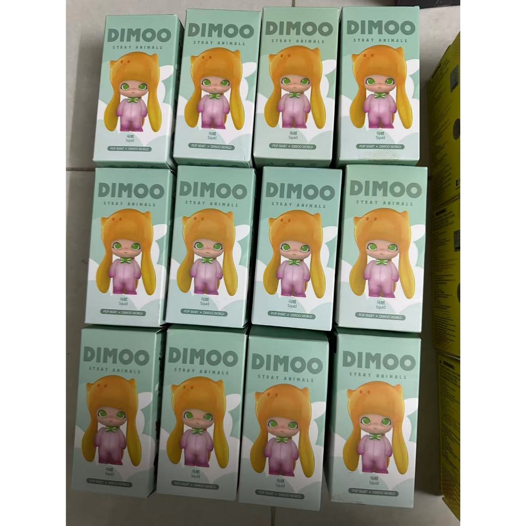 Pop Mart DIMOO Lost Animal Series Open Box Open Bag No Big Box | Shopee ...