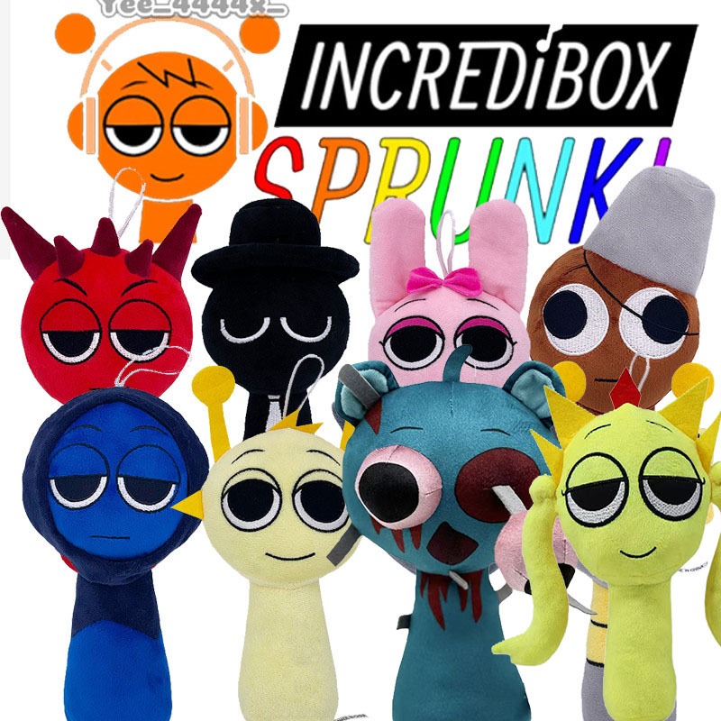 Sprunki Incredibox Sprunki ของเล่นตุ๊กตา Sprunki ของขวัญสําหรับเด็ก ...
