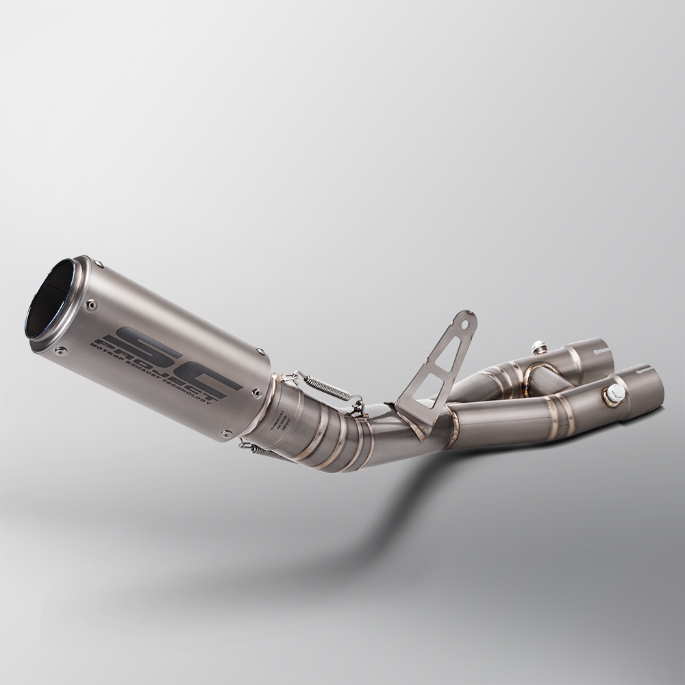 Sc PROJECT R1 ท่อไอเสียรถจักรยานยนต์สําหรับ Yamaha R1 ชุดระบบโลหะผสม ...