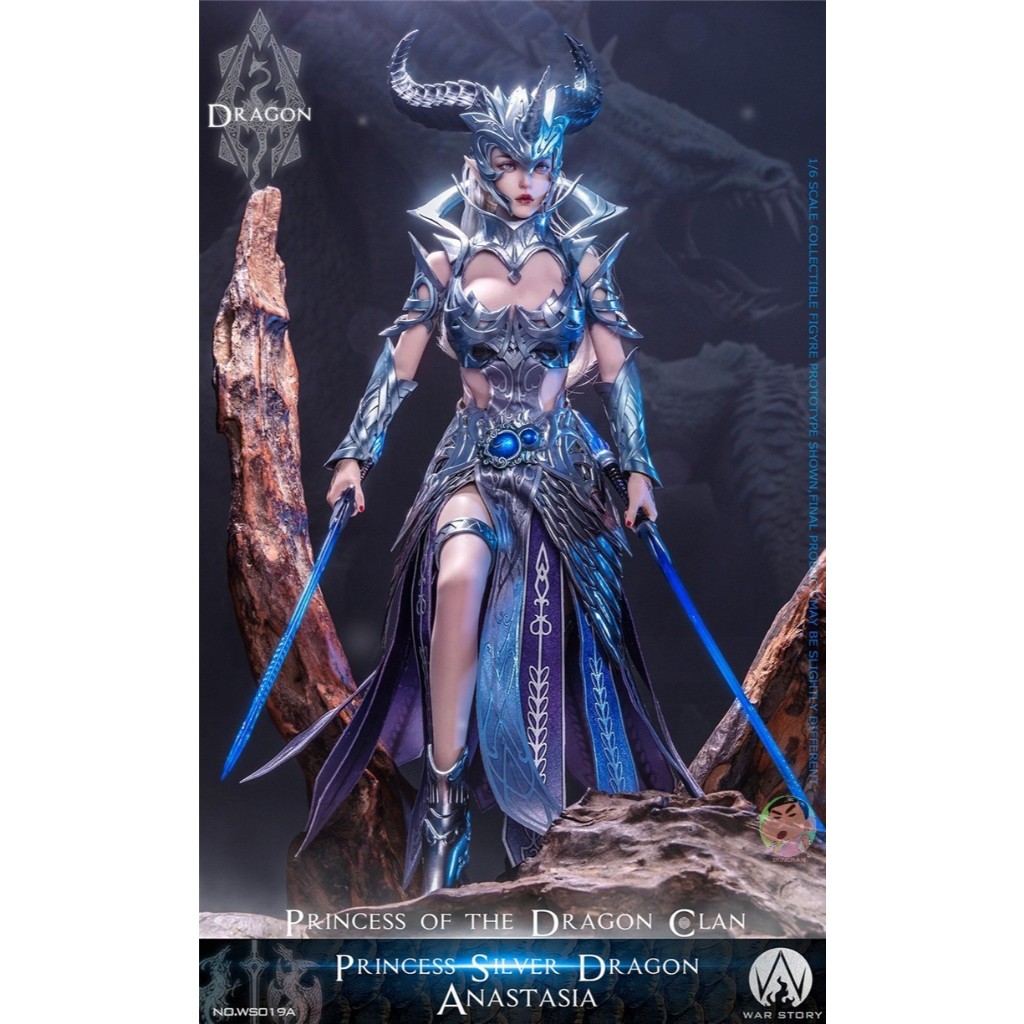 WAR STORY 1/6ドラコン プリンセス アレクシア レッド版WS019B War Story 1/6 WS019B Dragon Princess Red Dragon Alexia