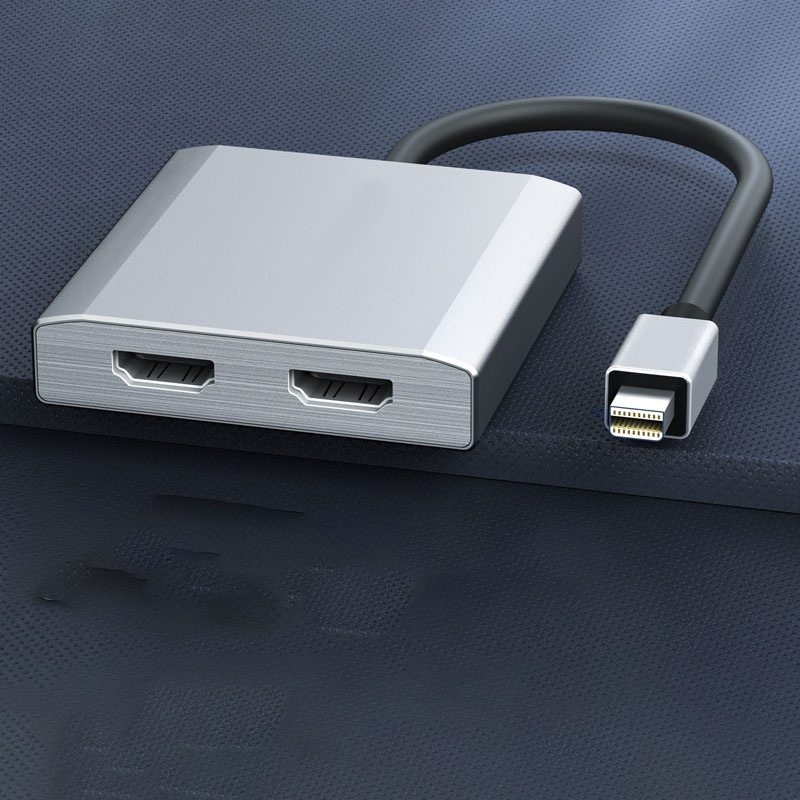 Displayport To Dual Displayport Splitter 4K DP ถึง 2 HDMI-เข้ากันได้กับ ...
