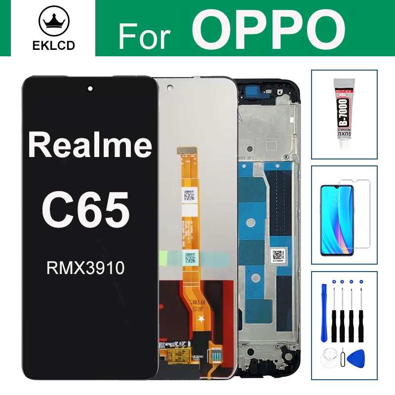 สําหรับ OPPO Realme C65 LCD DIsplay C65 4G 5G RMX3910 หน้าจอสัมผัส ...