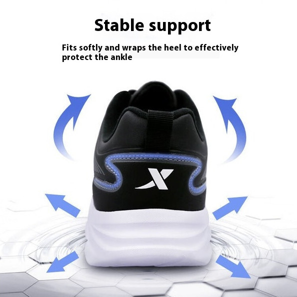 Xtep รองเท้าวิ่ง Rebound ดูดซับแรงกระแทกน้ําหนักเบาระบายอากาศสําหรับผู้ชายผู้หญิง — รองเท้ากีฬา แบรนด์ Xtep ของแท้ 100% เช็คราคาจาก Shopee Lazada thumbnail 3