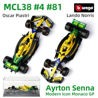 Maquette McLaren F1 MCL38 2024 - Kit de construction 1:24 Burago : King