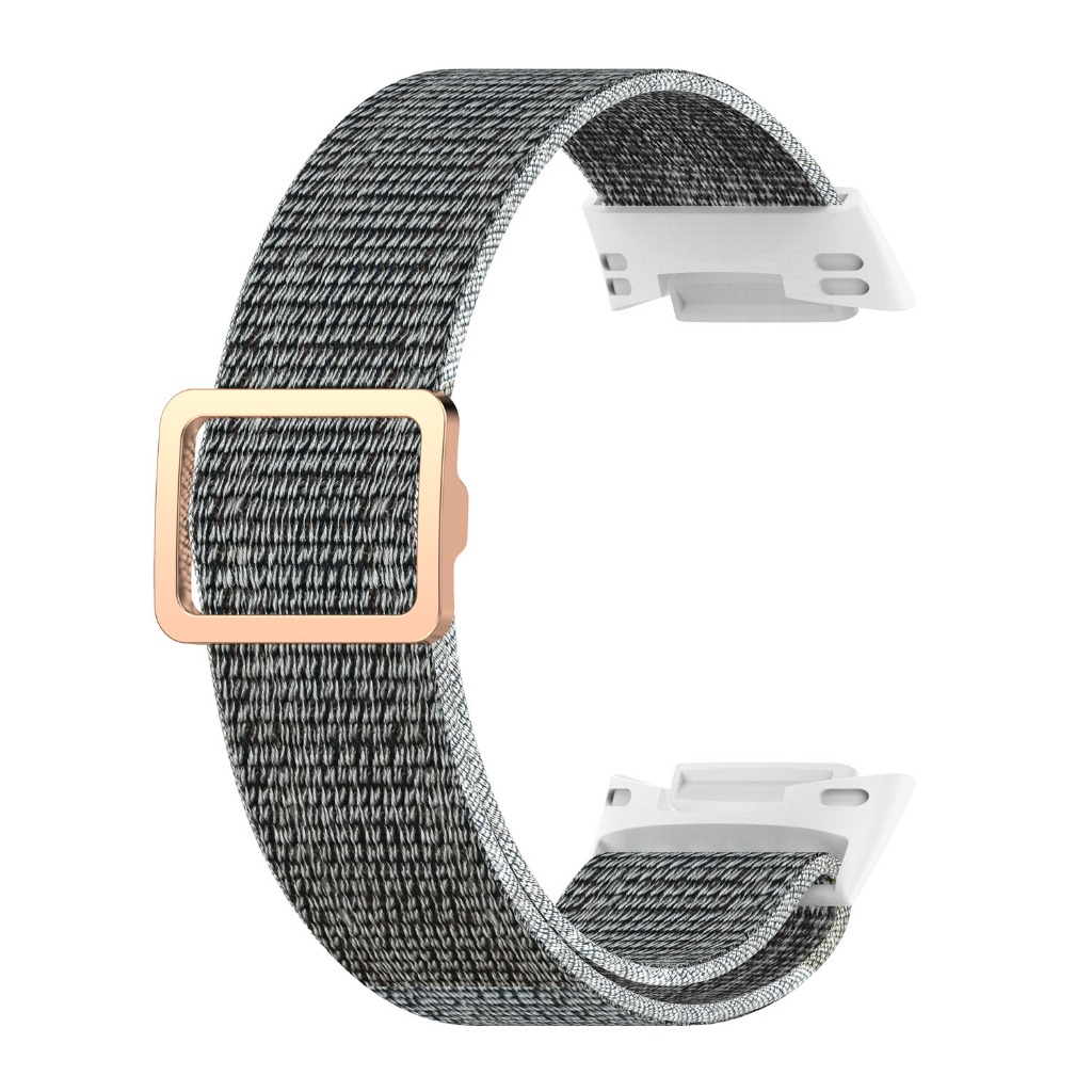 Acortjl Bracelet Tressé Nylon Pour Fitbit Charge 6/5 - Solo Loop Élastique Réglable, Homme/Femme
