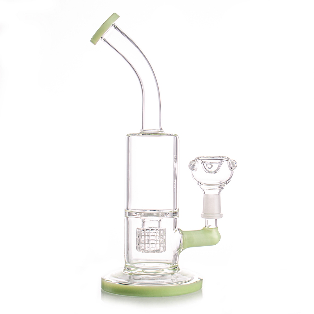 โจ๋แด๊ป บ้องแก้วพร้อม Ash Catcher Cyclone Recycler 9.84 นิ้ว 14 มม.ท่อ ...