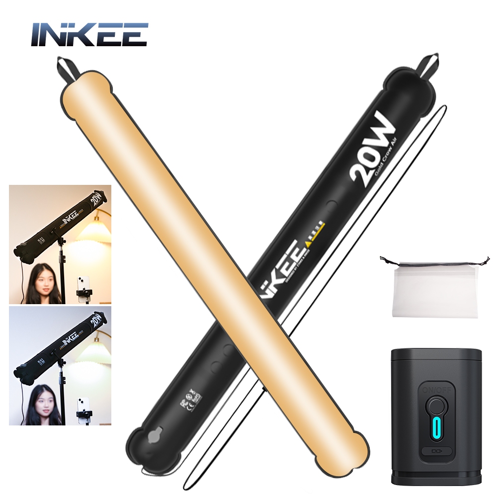Inkee GCA20U 20W USB Inflatable Tube Light 2700k-6500k Magnetic LED ...