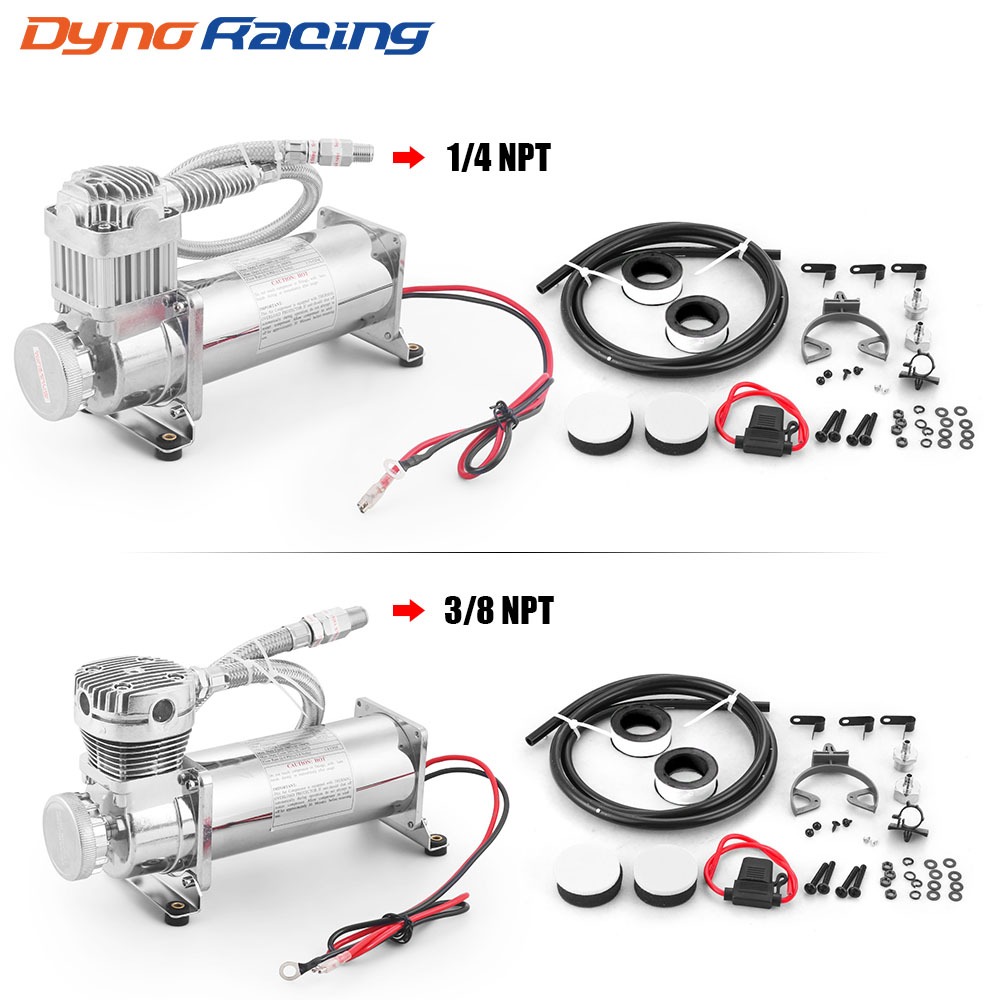 Universal 12V 200PSI 480C Air Suspension Compressor Pump Kit OUTLET 1 ...