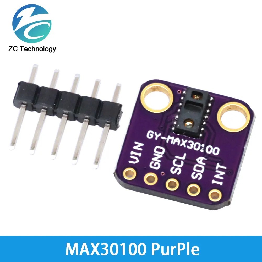 Max30102 MAX30100 Heart rate Sensor โมดูล Puls การตรวจจับการทดสอบความ ...