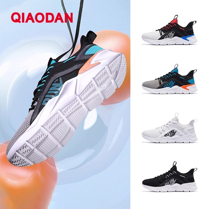 Qiaodan รองเท้าวิ่งผู้ชายตาข่ายหนาสบายน้ําหนักเบาสบายๆอินเทรนด์ Soft Simplicity XM35200215 — รองเท้ากีฬา แบรนด์ Qiaodan ของแท้ 100% เช็คราคาจาก Shopee Lazada - รูปที่ 1