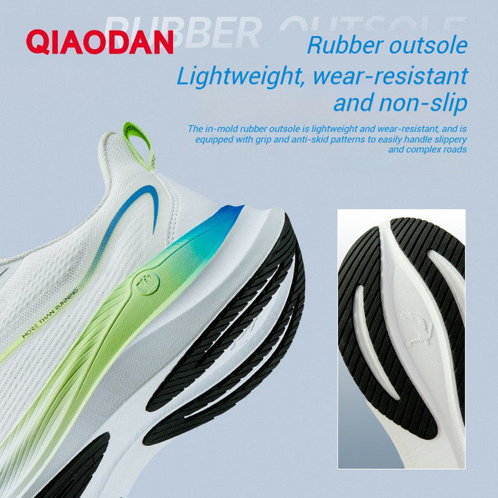 Qiaodan Fast 2 Man รองเท้าวิ่งกีฬาแบบบูรณาการทอผ้า Shock ดูดซับน้ําหนักเบา QXB023251208 — รองเท้ากีฬา แบรนด์ Qiaodan ของแท้ 100% เช็คราคาจาก Shopee Lazada thumbnail 4