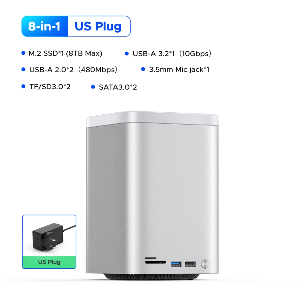 ORICO MiniTower SSD/HDD Docking Station With M.2 Enclosure For Mac