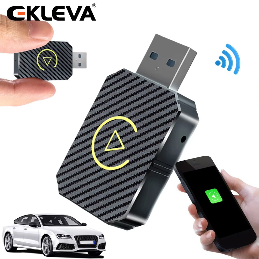 Ekleva CarPlay AI Box BT WiFi ไร้สาย CarPlay Android อะแดปเตอร์ ...