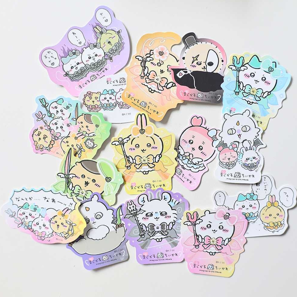 สไตล์ญี่ปุ่น Chikawa Magical Girl Theme สติกเกอร์แพ็ค Chikawa Magical ...