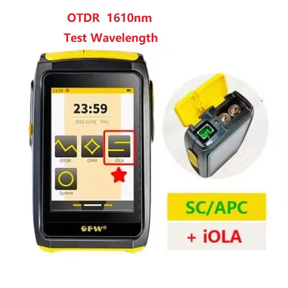 Ini-Pro Live S OTDR 1610n 22dB 4.3 Inches Touch Screen Test Rang 5 - View #11