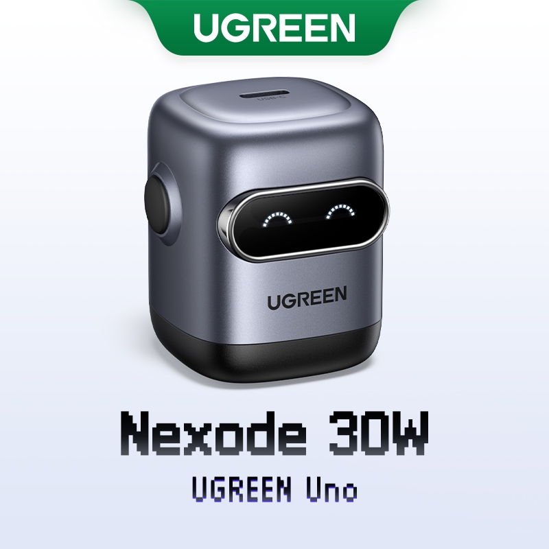 Ugreen Uno 30W RoboGaN Charger USB C Mini Robot Nexode GaN Fast Charger ...